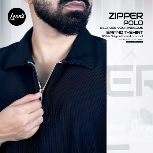 Zipper Polo by Zara
