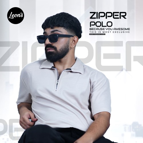 Zipper Polo by Zara