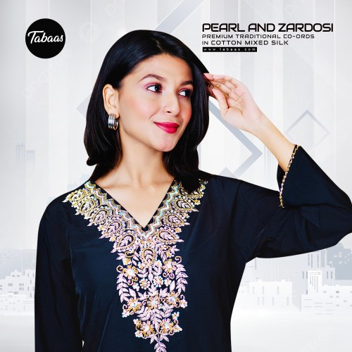 Zardousi V-Neck