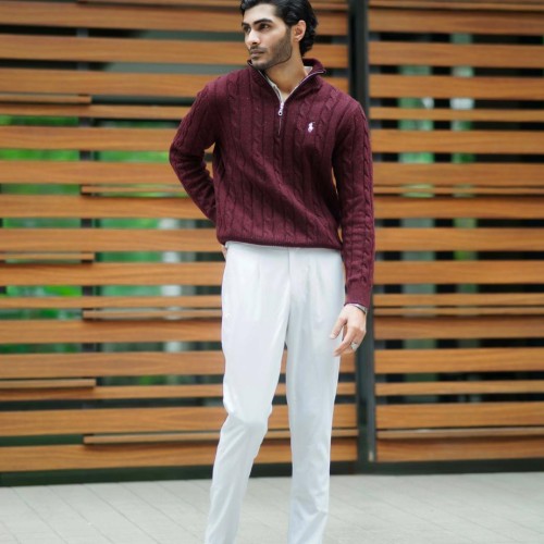 Ralph Lauren Sweater (Vintage Maroon)