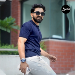 Old Money Polo (Navy Blue)